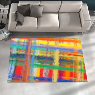 Tappeto Living Colorful Rectangles