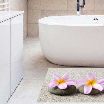 Tappeto Bagno Three Flowers