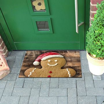 Tappeto FuoriPorta Christmas Gingerbread Man