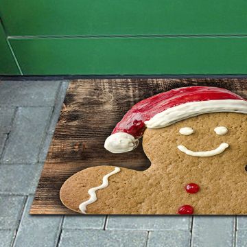 Tappeto FuoriPorta Christmas Gingerbread Man